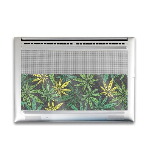 Image of Glossy Glitter Gaming Skin Compatible with HP Envy x360 16 inch (2023) - Cannabis Culture - Premium 3M Vinyl Protective Wrap Decal Cover - Easy to Apply | Crafted in The USA by MightySkins