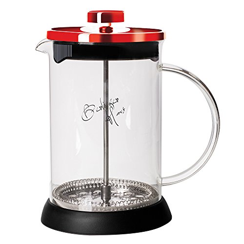 M Tallic Café Y Th Piston 350 Ml Little Burgundy - Berlingerhaus En Oferta Berlinger Haus - Bh/1496 - Buzos De Café Y Té, 350 Ml, Burdeos