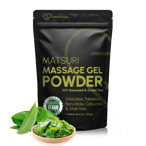 Japanese Nuru Massage Gel Powder Matsuri 50g Resealable Makes 1.32 Gal