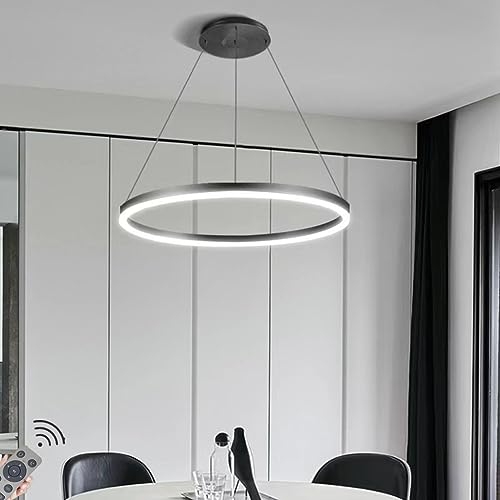 Chandelier LED suspendu au design épuré Rine Court