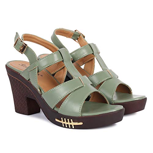 Image of Longwalk Women's & Girls' Fashion Sandal Comfortable Heel Party Wedge Sandals
