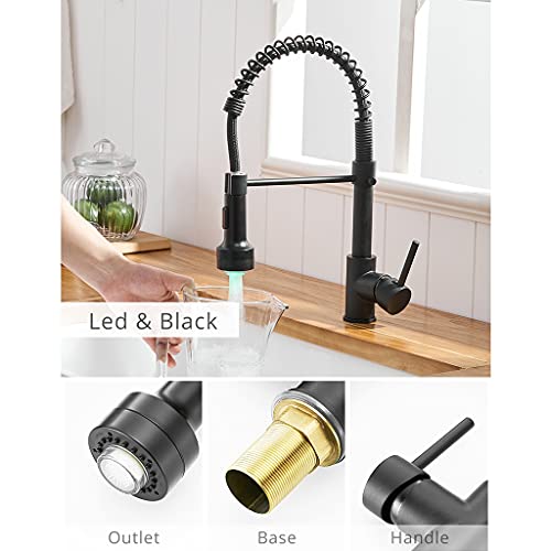 Robinet de cuisine extractible pour nettoyer les grands plats