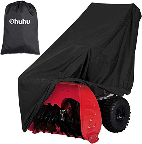 Ohuhu Snow Blower Covers, Double-Layer Heavy Duty Polyester Material & Silver-Coated Backing, Water