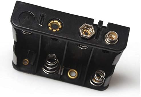 Corpco 4 x AA Battery Holder with Standard snap Connector 6V Output Type BH341 2 Pack