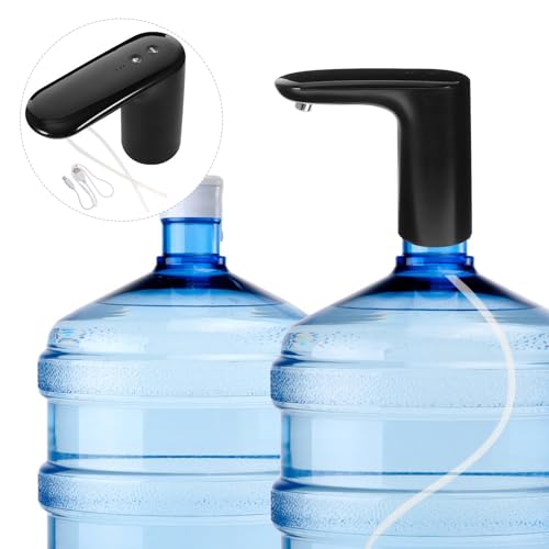 Dispensador eléctrico de agua Toyvian de acero inoxidable y ABS con carga USB 8