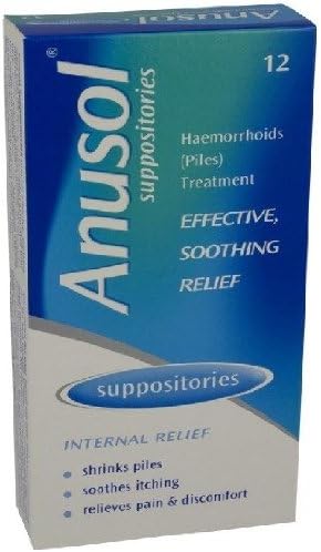Johnson & Johnson Ltd Anusol Suppositories 12 Pack