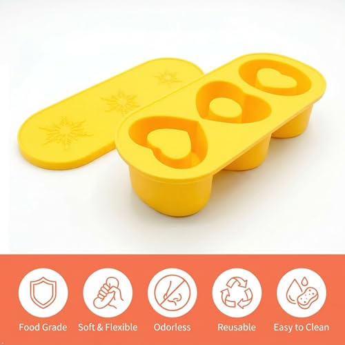 Molde de Silicona para 3 Cubos de Hielo para Vaso 20oz miniatura 2