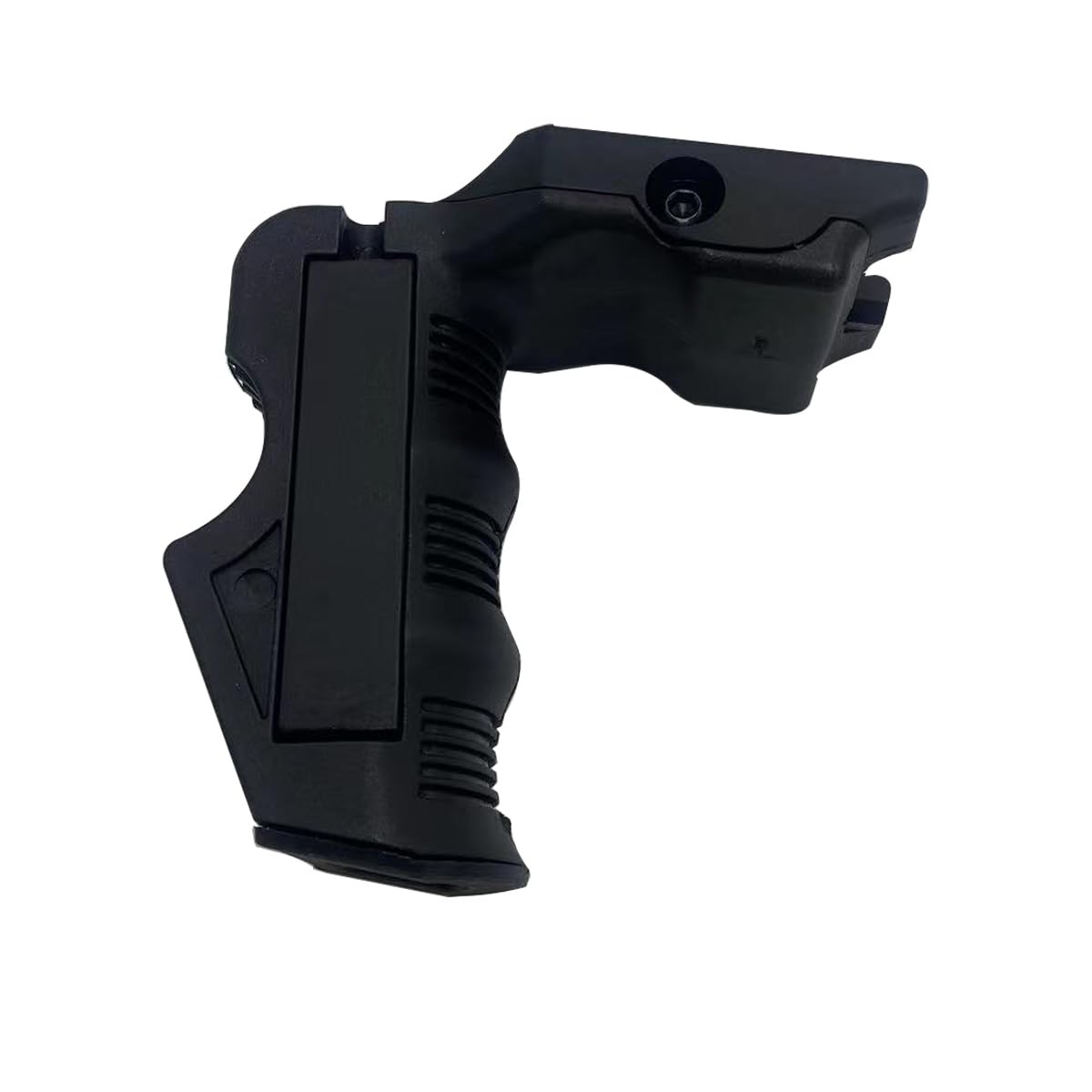 Airsoft Front Grip, Vertical Foregrip Nylon Vertical Grip for 20mm M-lok Picatinny Rail System (L)