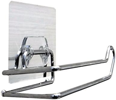 Toilet Paper Holder – Nano Technology – Stronger Than Suckers – Infinite Repositioning
