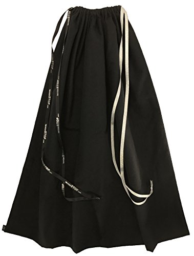 tarnishSTOP Luxury Anti-Tarnish Cloth Bag for Silver Storage Silverplate Sterling Jewelry Flatware Holloware Black 28x28 Made in USA