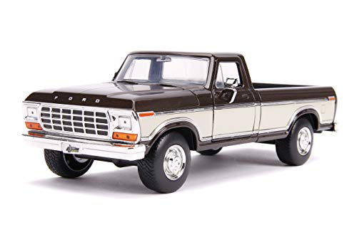 Jada Toys Just Trucks 1979 Ford F-150 1:24 Die-cast Car Metallic Brown, Toys for Kids and Adults