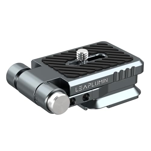 Support en L pliable pour appareil photo reflex avec plaque à dégagement rapide