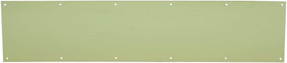 IVES 8X34 Schlage Sc8400B3 Kick Plate, 34 in L X 8 in W, for Use with Exterior Or Interior Door Surface, 8" x 34"