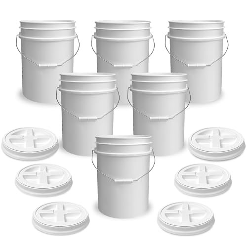 ePackageSupply Premium 5-Gallon Buckets (6-Pack)