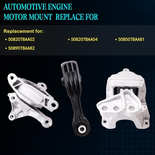image for sherxibo SHERXINBO Engine Motor Mount Compatible with Civic 2016-2021 