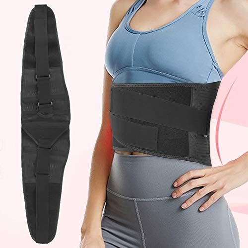 Faja deportiva ajustable tiras malla transpirable talla L miniatura 3