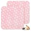 Pink Star Print(2 Pack)