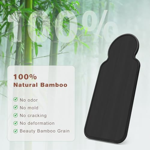 Image of Slider Mat for Ninja Slushie Machine FS301, Bamboo Sliding Pad Slushy Machine for Home Slushie Maker Accessories, Black