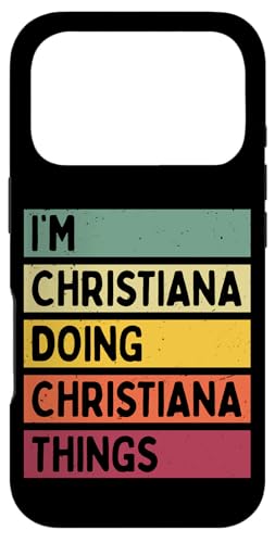 I'm Christiana Doing Christiana Things �ʔ��� �p�[�\�i���C�Y �X�}�z�P�[�X iPhone 17 Pro �p
