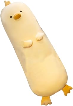 Body Pillow, Plush Toy, Long Throw Pillow, Body Pillow, Animals, Sleeping Pillow, Backrest, Waist Pillow, Toy, Cushion, Soft, Fluffy, Plush, Soft to the Touch, Sleep Aid Goods, Cute, Sewn Cover