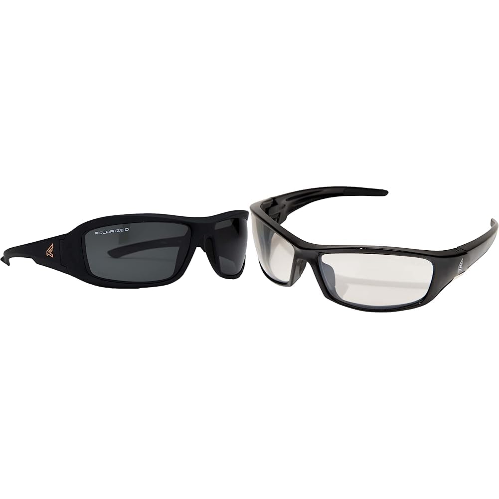 その他 GA Excalibui,Reflected Edge EDGE Brazeau Safety Glasses, Z87 Polarized Safety Sunglasses