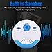 360 Degree Surround Sound Shower Radio, Speaker IPX7, Portable FM Radio with Top Handle for Bathroom, Outdoor, Bath, Shower, Camping, Travel