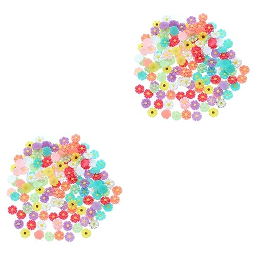 Marguerites Résine Multicolores pour décorer vos coques de téléphone
