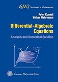 Differential-Algebraic Equations: Analysis and Numerical Solution (EMS Textbooks in Mathematics)