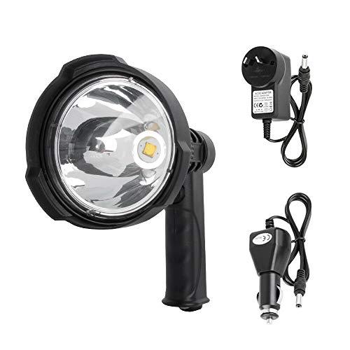 LIGHTFOX-HHS-25WLED-25W-CREE-Handheld-Spot-Light-Rechargeable-LED-Spotlight-Hunting-Shooting-12V