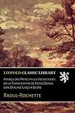 Aper&Atilde;&sect;u des Principales Vicissitudes de la Topographie de Rome Depuis son Origine Jusqu'a Jours (French Edition)