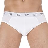 CR7 by Cristiano Ronaldo Herren Cr7 Boxershorts, White, L