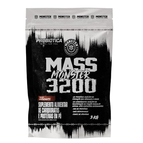 Mass Monster 3200-3kg Chocolate - Probiotica