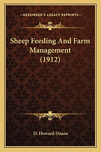 Sheep Feeding And Farm Management (1912)