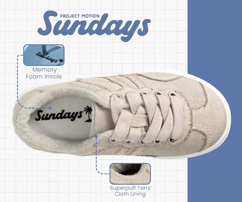 Image of Sundays Girls Sneakers Non-Slip Canvas Girls Shoes Comfort Kids Footwear