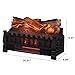duraflame Electric Log Set 1,000 Sq Ft Heater, Faux Logs Insert with Infrared Flames for Existing Fireplaces, Remote Control Included