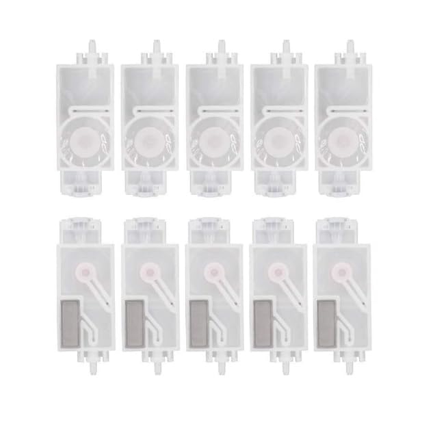 FWFQX 10PCS DX5 Ink Damper for TX800 XP600 for Mimaki TS3 JV33 CJV30 TS5 JV2 Inkjet Printer Dumper Filter Solvent Dumper