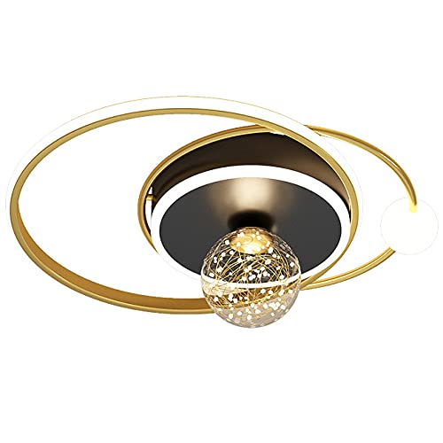 Plafonnier de Luxe à Créativité Circulaire pour Finir l'Éclairage Éblouissant