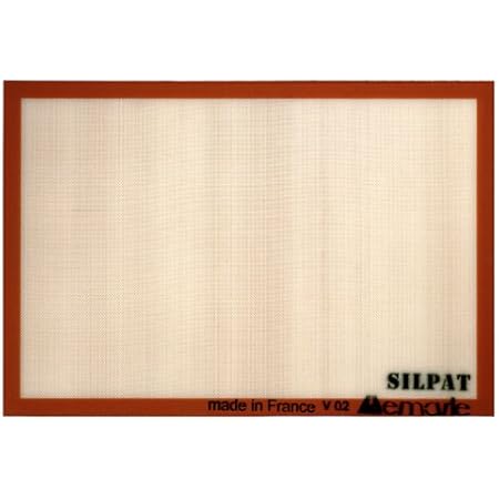 Silpat Non-Stick Silicone Commercial Size Baking Mat, 16.5-Inch by 24.5-Inch