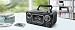 Muse M-182 RDC RADIOCD M182RDC CD Radio Cassette, Stereo, Negro