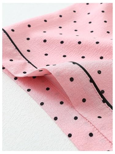 Image of Verdusa Pajamas For Women Set 2 Piece Summer Pajama Sets Cute Pjs Lounge Matching Button Shirt with Shorts