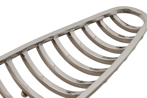 Centre de table canoë argenté 51 cm pour sublimer vos dîners et buffets - 3