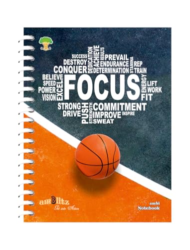 Image of amblitz Spiral Notebook | 18 X 24 CM | B5 Size | School /College Students's Choice for Note Making | 70 GSM Thick White Paper | Diary Size | Personal & Office Use | (160 Pages, UNRULED Notebook)