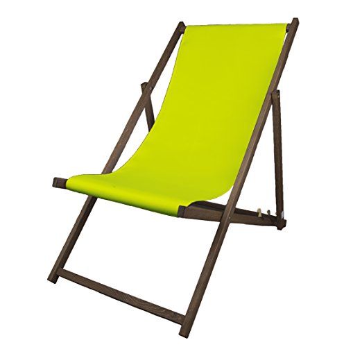 Liegestuhl, Holz, Lemon ohne Armlehne mit dunkelbrauner Lasur, klappbar Cover