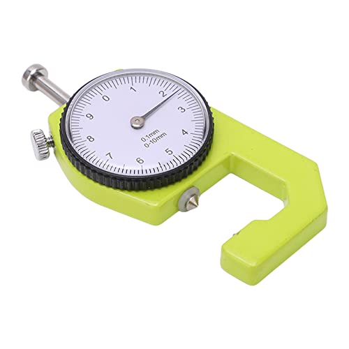 Thickness Gauge, herramienta de medición con resolución de 0.1 mm y rango de medición de 0 a 10 mm, medidor de grosor con superficie de carburo miniatura 2