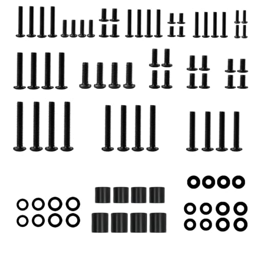 Universal TV Mount Hardware Kit,M4 M5 M6 M8 Screws for Bracket, Wall Mount, Stand,Fits Most TVs