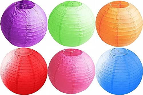 Vision4ever 40cm Paper Lampshade Ceiling Light Pendant Lamp Shade Ball Lantern (Assorted)