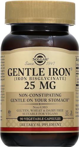 Solgar Gentle Iron 20 mg Capsules, Pack of 90