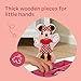 Melissa & Doug Disney Minnie Mouse & Daisy Duck Magnetic Dress-Up Wooden Dolls – Pretend Play Set (40+ pcs) Minnie Mouse Toys, Disney Dress Up Dolls for Preschoolers & Kids Ages 3+