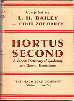 Hardcover Hortus Second A Concise Dicitonary of Gardening and General Horticulture Book