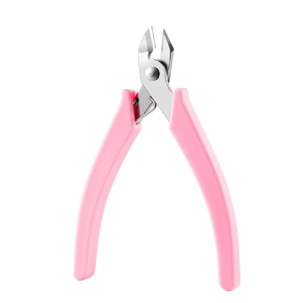 Manicure Nail Pliers for Rhinestones Gems Picker Removal Wire Cutter Nail Unloading Nippers Chain Scissors Nail Art Tool Durable All Purpose Tool Versatile Tool Long Lasting Precisions Steel Material